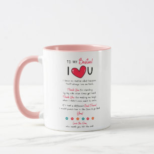 Caneca Super Fofo Para a Amizade do Meu Melhor Amor Flore