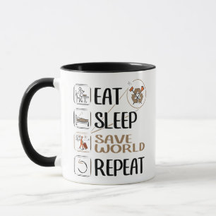 Caneca Super Garbageman - Presente Engraçado para Trashma