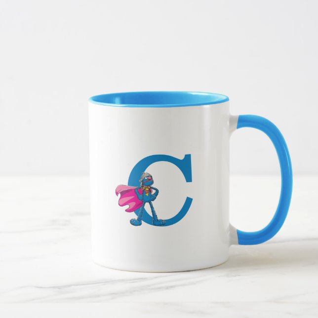Caneca Super Grover Monograma C (Direita)