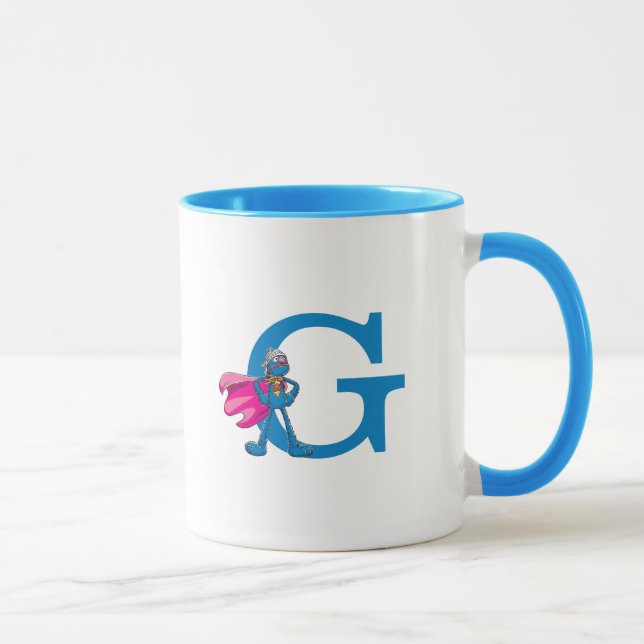 Caneca Super Grover Monograma G (Direita)