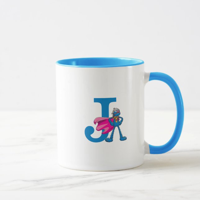 Caneca Super Grover Monograma J (Direita)