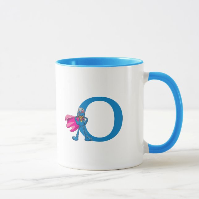 Caneca Super Grover Monograma O (Direita)