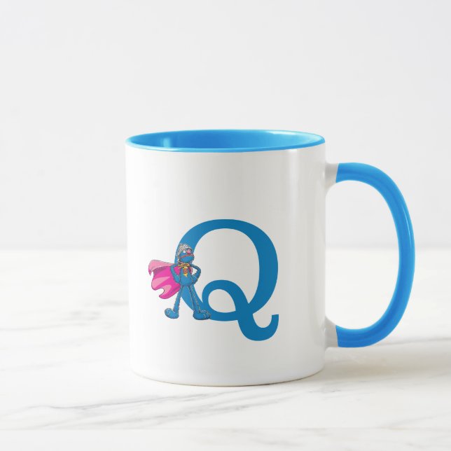 Caneca Super Grover Monograma Q (Direita)