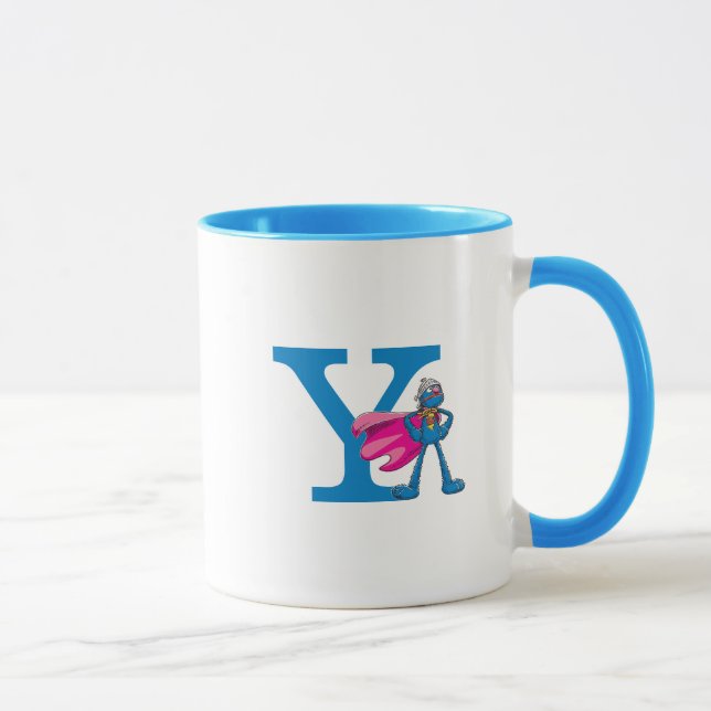 Caneca Super Grover Monograma Y (Direita)