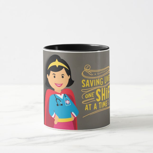 Caneca "Super-Herói Enfermeira" à Venda (Centro)