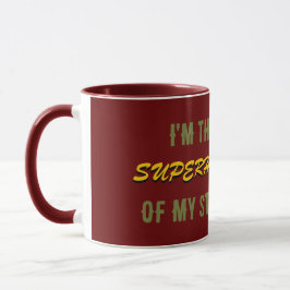 Caneca Super-herói Red Mug da Poeta Adiela Akoo