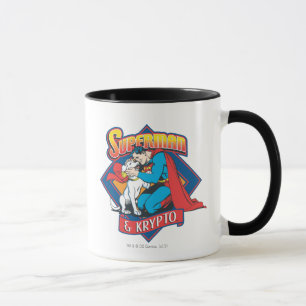 Caneca Super-homem com Krypto