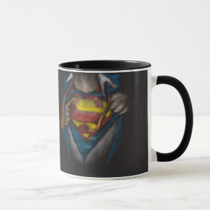 Caneca Super-Homem  Desenho de Revenda do tórax Coloriza