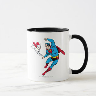 Caneca Super-homem e Krypto 2