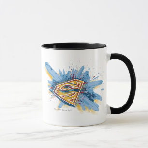 Caneca Super-Homem Estilizado  Logotipo de abertura