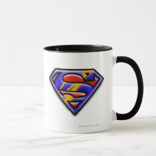 Caneca Super-Homem  Logotipo de pincel