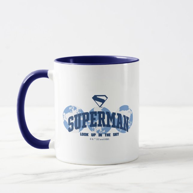 Caneca Super-Homem no Mundo (Esquerda)