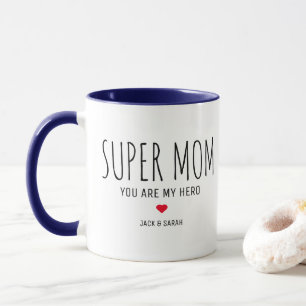 Caneca Super Mãe Café Mug