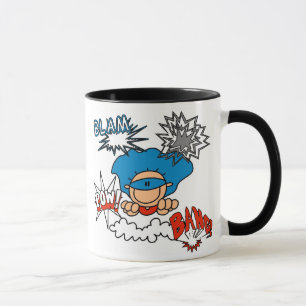Caneca Super Menino Blam Bang Pow