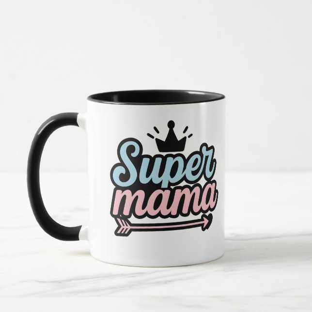 Caneca Super Mom (Esquerda)