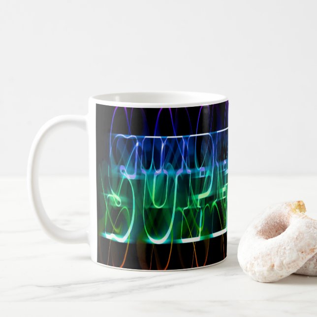 Caneca Super Pai Mug (Com Donut)