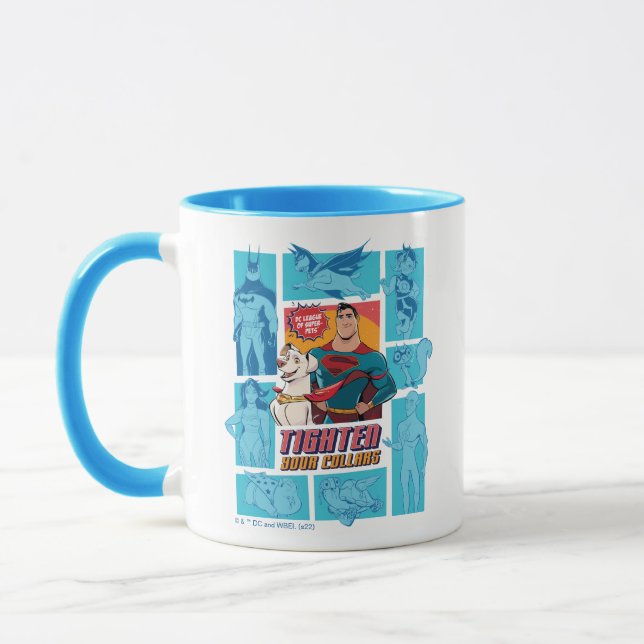 Caneca Super-Pets & Justice League - Aperte seus pilares (Esquerda)