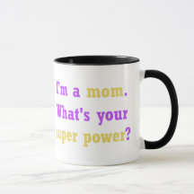 Super Power Mãe Mug