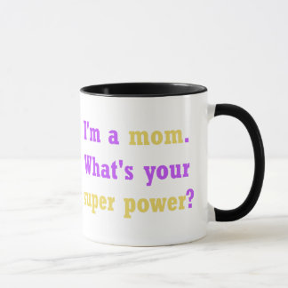 Caneca Super Power Mãe Mug