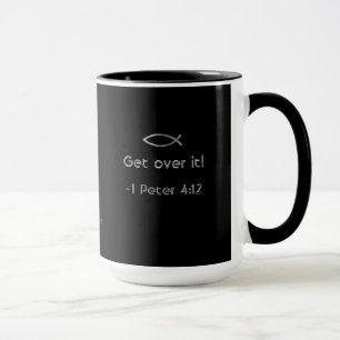 Caneca Supere isso! gotGod316.com Escritura