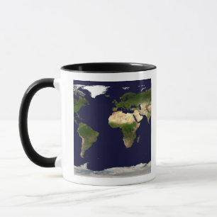 Caneca Superfície da terra, água pouco profunda, e