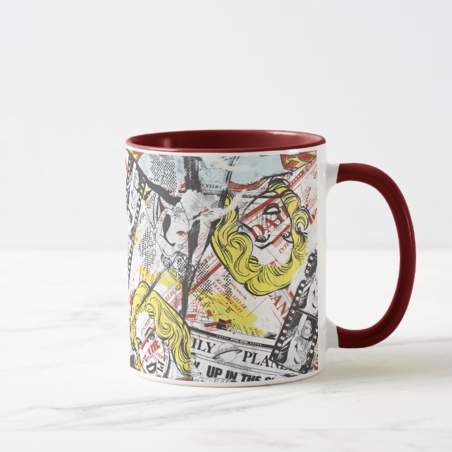 Caneca Supergirl Comic Capers Padrão 2 (Direita)