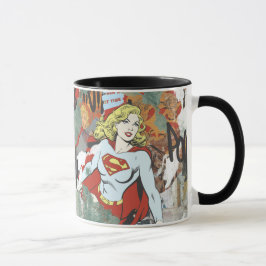 Caneca Supergirl Comic Capers Pattern 8