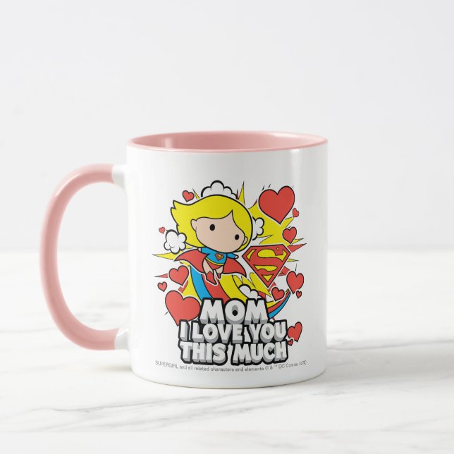 Caneca Supergirl | Eu Te Amo Tanto (Esquerda)