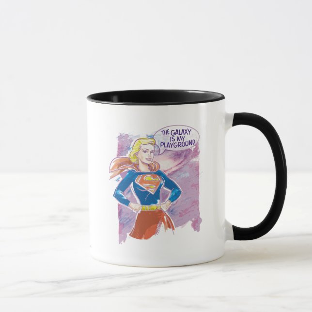 Caneca Supergirl Galaxy (Direita)