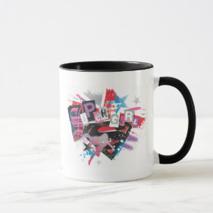 Caneca Supergirl Grunge Design