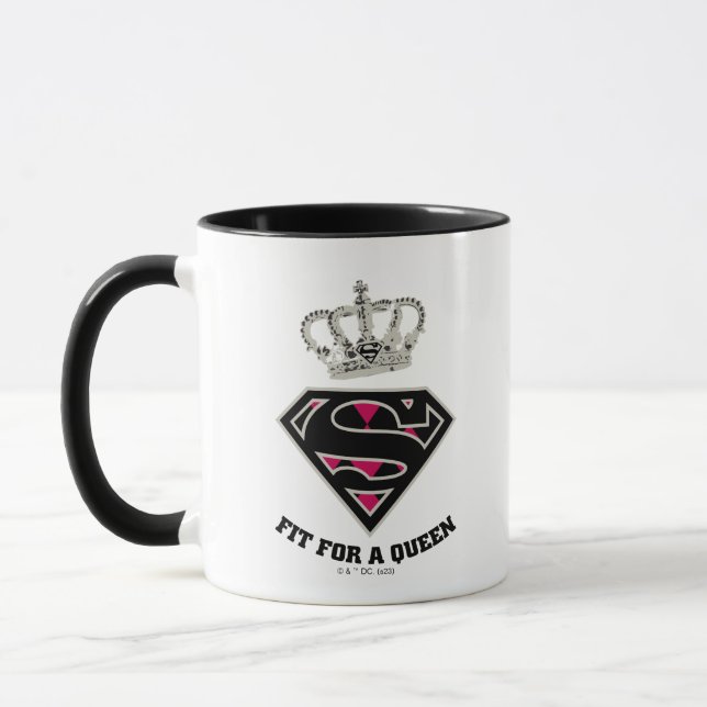 Caneca Supergirl S-Shield "Ajustado Por Uma Rainha" (Esquerda)