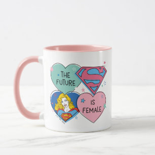 Caneca Supergirl "The Future Is Female"