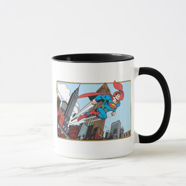 Caneca Superman e arranha-céus (Direita)