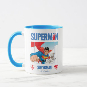 Caneca Superman e Krypto Tomar Voo