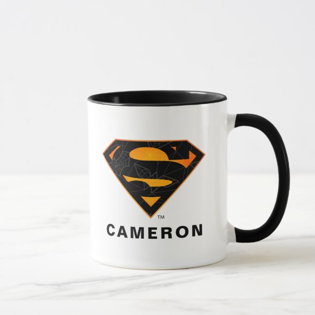 Caneca Superman | Logotipo inspirado no Halloween (Direita)