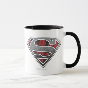 Caneca Superman S-Shield   Grey and Red City Logo