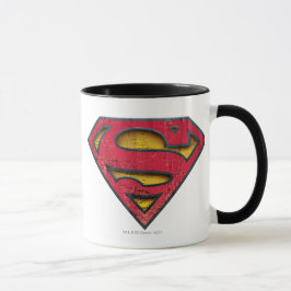 Caneca Superman S-Shield | Logotipo em relevo