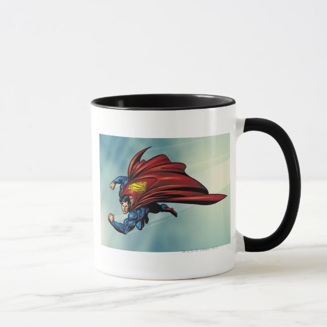 Caneca Superman voa com capa (Direita)