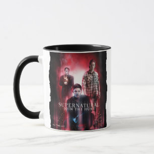 Caneca Supernatural Crowley, Dean e Sam