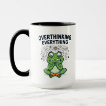 Superpensando Tudo Sapo Ansioso Engraçado Mental
