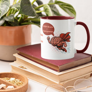 Caneca Superpotência do cérebro ADHD