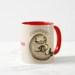 Caneca superpotência do Coffee Whale Mug