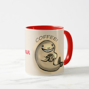 Caneca superpotência do Coffee Whale Mug