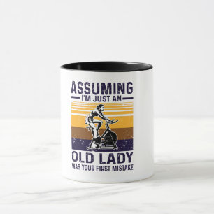 Caneca supondo que eu seja apenas uma velha senhora