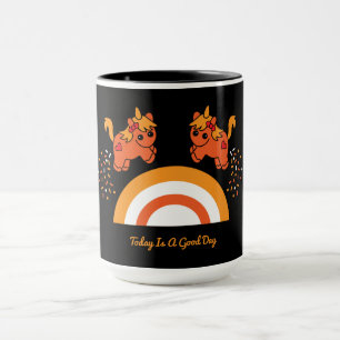 Caneca Suportar as Meninas Sensibilização para a Saúde Me