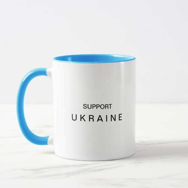 Caneca Suportar Mug de Café na Ucrânia (Esquerda)