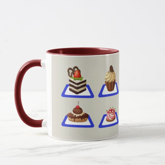 Caneca Suporte a Bolo Delicioso (Esquerda)