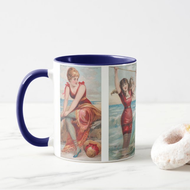 Caneca Surf Beauties Mug (Com Donut)