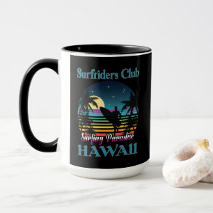 Caneca Surf Riders Club, Surfing Paradise, Havaí