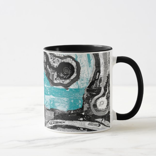 Caneca Surface Current – Abstract Flow & Structure Combo  (Direita)